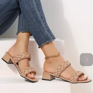Braided Tan Women's Sandals